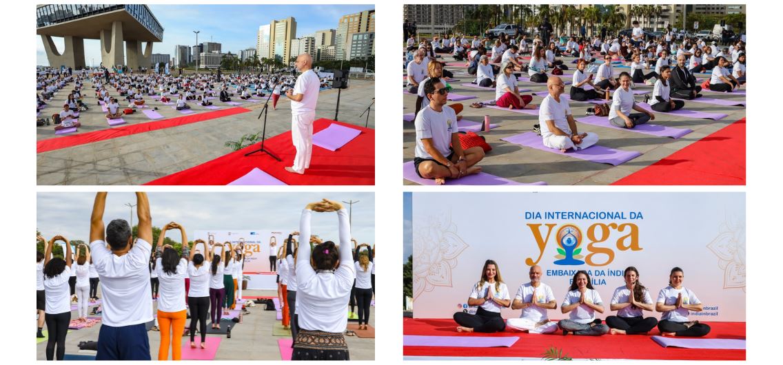 International Day of Yoga 2026 at the TV Tower, Brasília